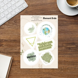 Sticker Bogen `Erde´